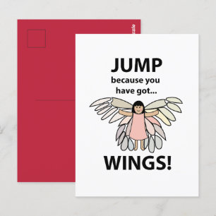 Postal Saltan Alas Porque Tienes Alas