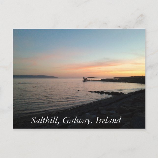Postal Salthill, Galway, Irlanda (Anverso)