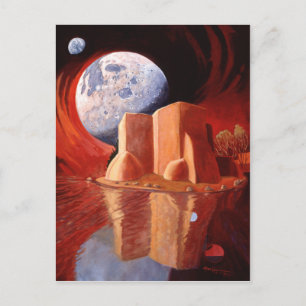 Postal Salto cuántico de Alan Heuer