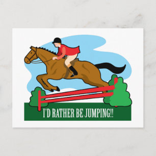 Postal Salto de caballo