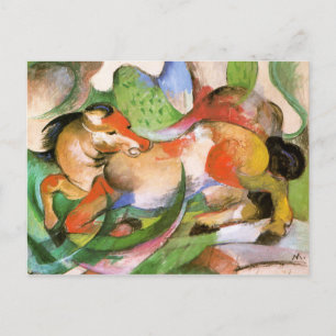 Postal Salto de caballos (Springendes Pferd)