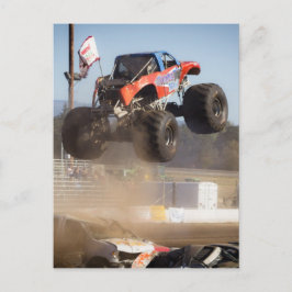 Postal Salto de camiones de Monster