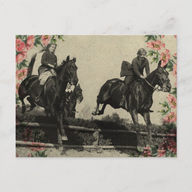 Postal Salto de fe (Anverso)