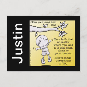 Postal Salto de fe