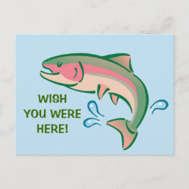 Postal Salto de peces