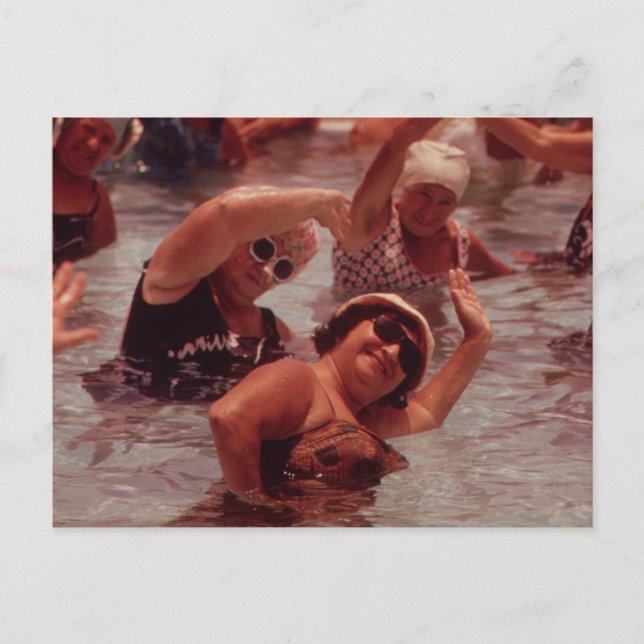 Postal Salto de primavera - Vintage (Anverso)