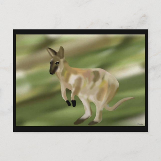 Postal Salto de Wallaby (Anverso)