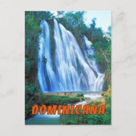Postal Salto Lemon Falls Dominicana