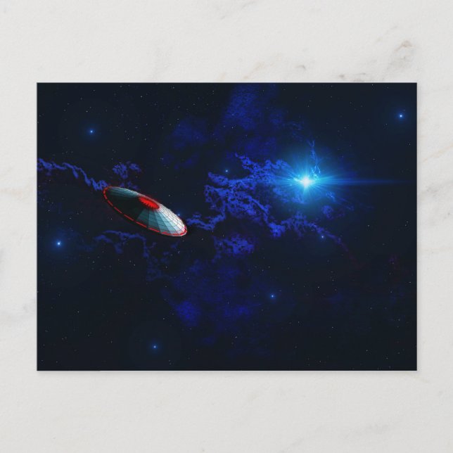 Postal Salto volador (Anverso)