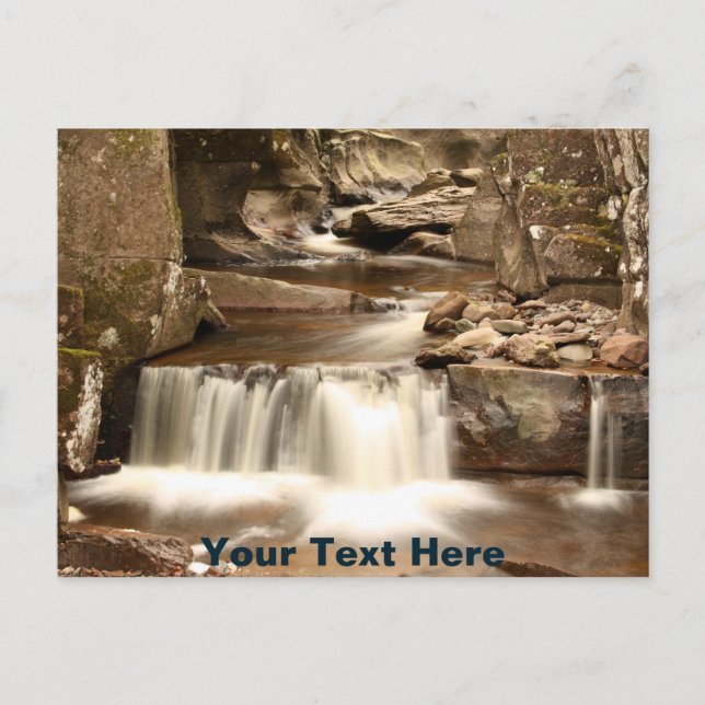 Postal Saltos Bracklinn personalizables, Perthshire, Esco (Anverso)