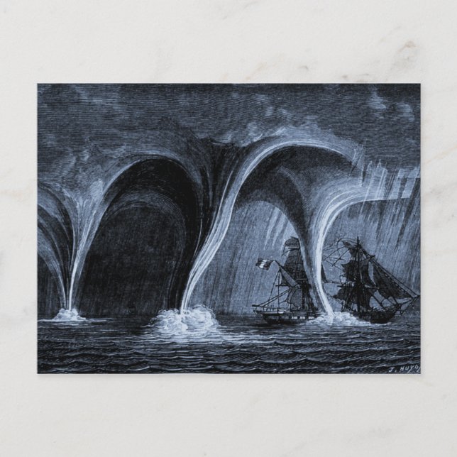 Postal Saltos de agua (Anverso)