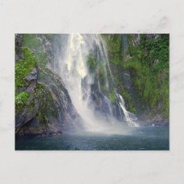 Postal Saltos Stirling, Sonido Milford, Postcard NZ