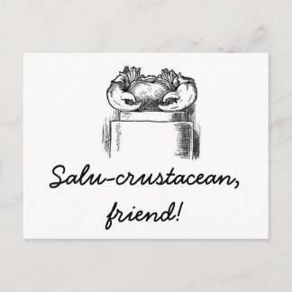 Postal Salu-crustacean