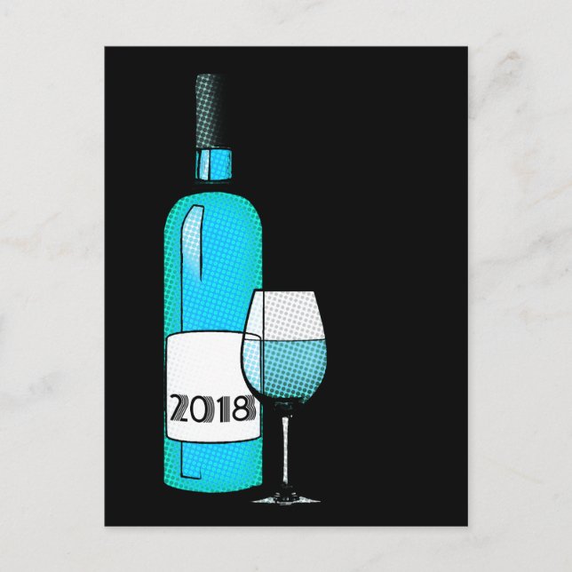 Postal ¡Salud 2018! (Anverso)