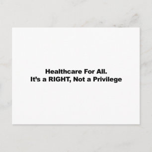 Postal Salud para todos, un derecho, no un privilegio