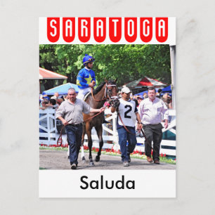 Postal Saluda, de 2 años, filmada por Congaree