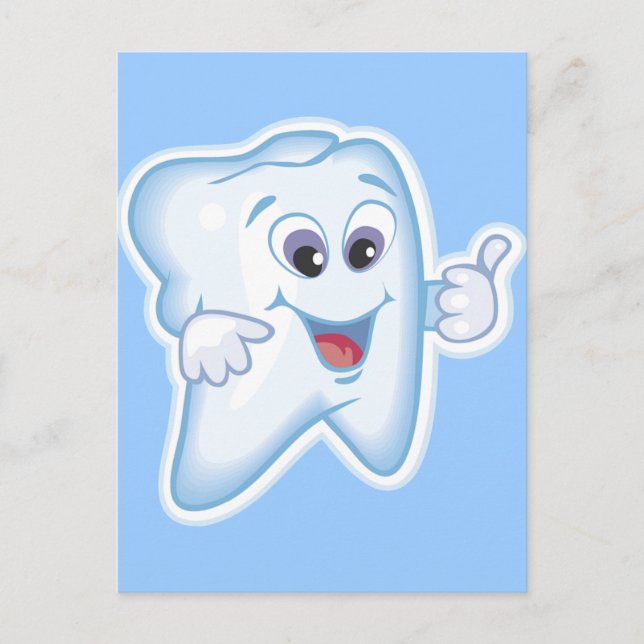 Postal Saludable Dientes (Anverso)