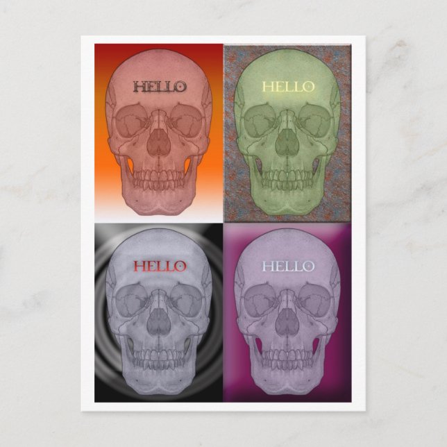 Postal saludo (Anverso)