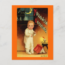 Postal Saludo de Halloween