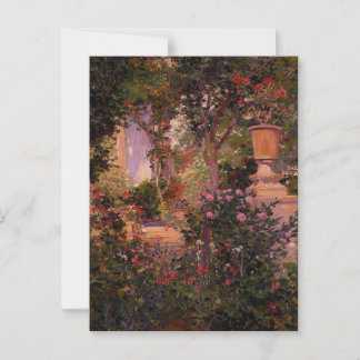 Postal Saludo de jardín