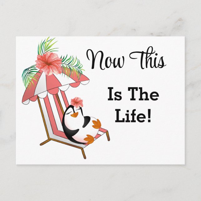 Postal Saludo de Playa (Anverso)