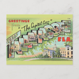 Postal Saludo de Tallahassee Florida