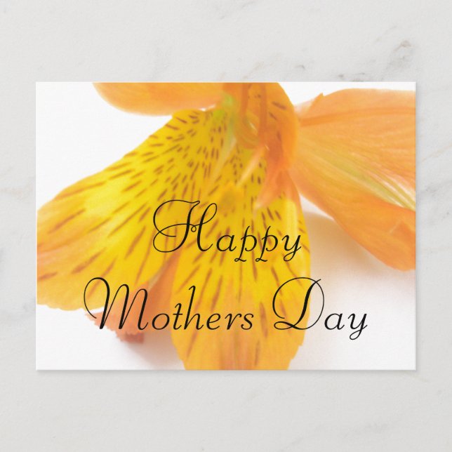 Postal saludo del día de la madre (Anverso)