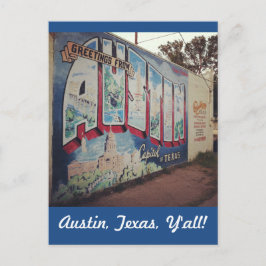 Postal Saludo desde Austin Texas