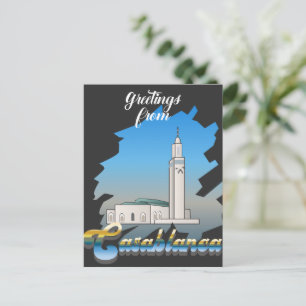 Postal Saludo desde el Rótulo Casablanca