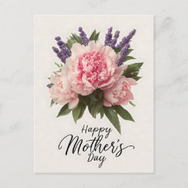 Postal Saludo floral "Feliz Día de la Madre"