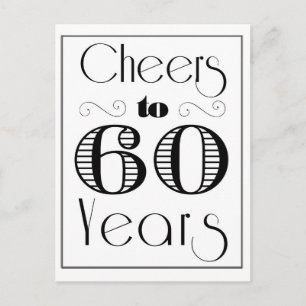 Postal Saludos a 60 años