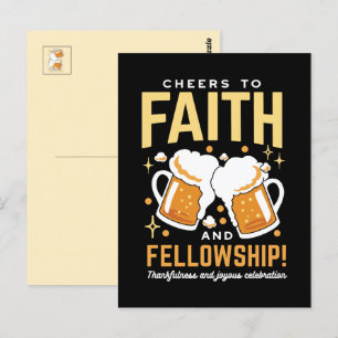 Postal Saludos a la fe y la comunidad - Oktoberfest