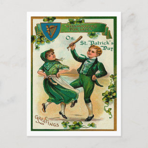 Postal Saludos a St Patricks