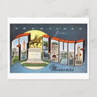 Saludos antiguos de St. Louis, Missouri