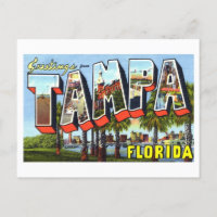 Saludos antiguos de Tampa, Florida
