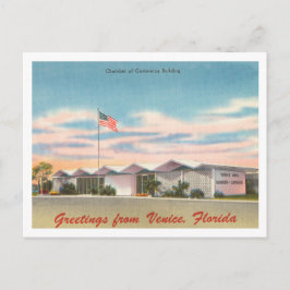 Postal Saludos antiguos de Venecia, Florida