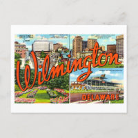 Saludos antiguos de Wilmington, Delaware,