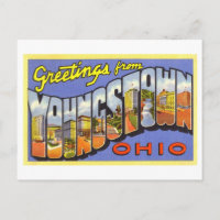 Saludos antiguos de Youngstown, Ohio