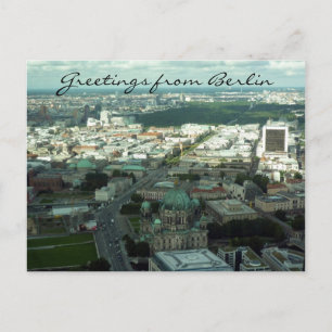 Postal saludos ciudad berlin