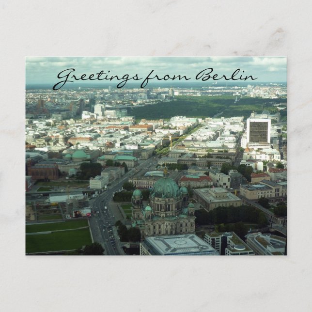 Postal saludos ciudad berlin (Anverso)