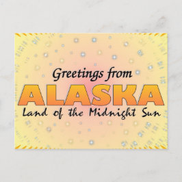 Postal Saludos de Alaska