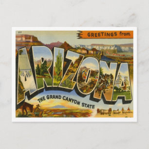 Postal Saludos de Arizona desde Estados Unidos