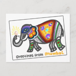 Postal Saludos de Bombay
