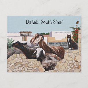 Postal Saludos de cabra III