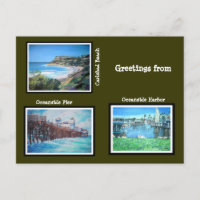 Saludos de California - Postcard