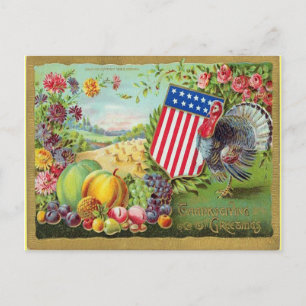 Postal Saludos de Gracias 1906