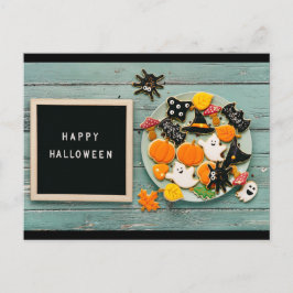 Postal Saludos de Halloween