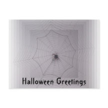 Saludos de Halloween Cute Spider con Internet Infi
