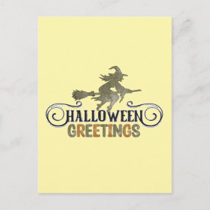 Postal Saludos de Halloween - Halloween