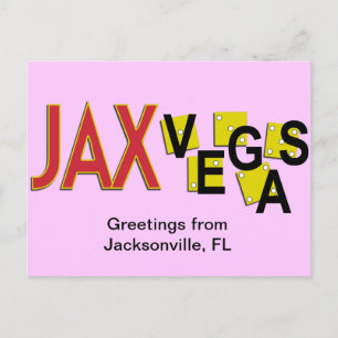 Postal Saludos de JaxVegas
